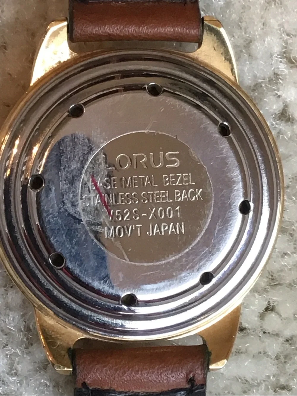 Vintage Lorus Laughing Mickey Mouse Watch V528-X001